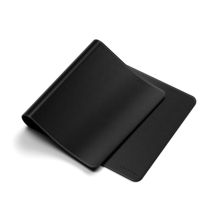 Satechi Vegan Leather Premium Desk Mat, Black