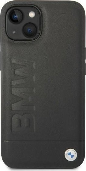 Mbrojtëse telefoni BMW Signature Logo Imprint, për iPhone 14 6.1", hardcase, MagSafe, e zezë