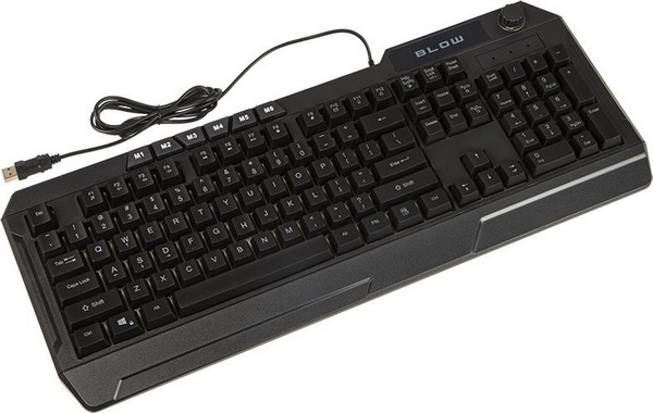 Set gaming BLOW CYBERGOD, tastierë me LED, maus ergonomik, kufje me mikrofon, e zezë