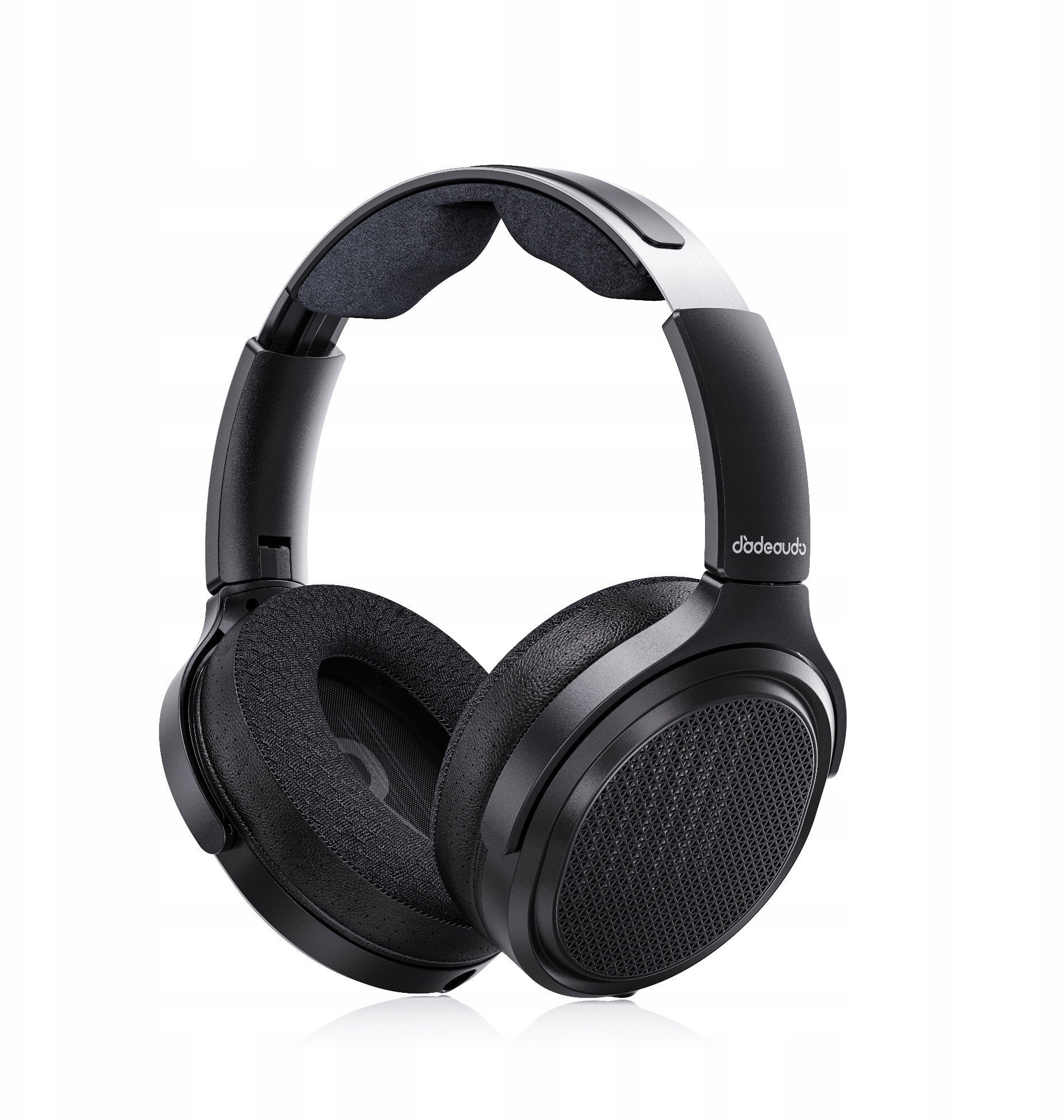 Слушалки преку уво FiiO JT7, планарно магнетни, со одвоив кабел, црни