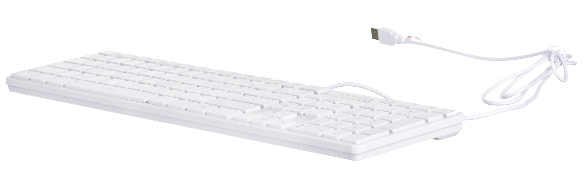 Tastierë Activejet K-3066SW, USB, e bardhë