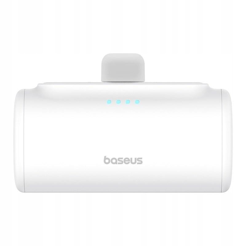 Power bank Baseus Compact, 5000mAh, 20W USB C, e bardhë