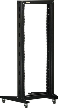 Kabinet rrjeti Delta Standing 19", 29U, me rrota, i zi