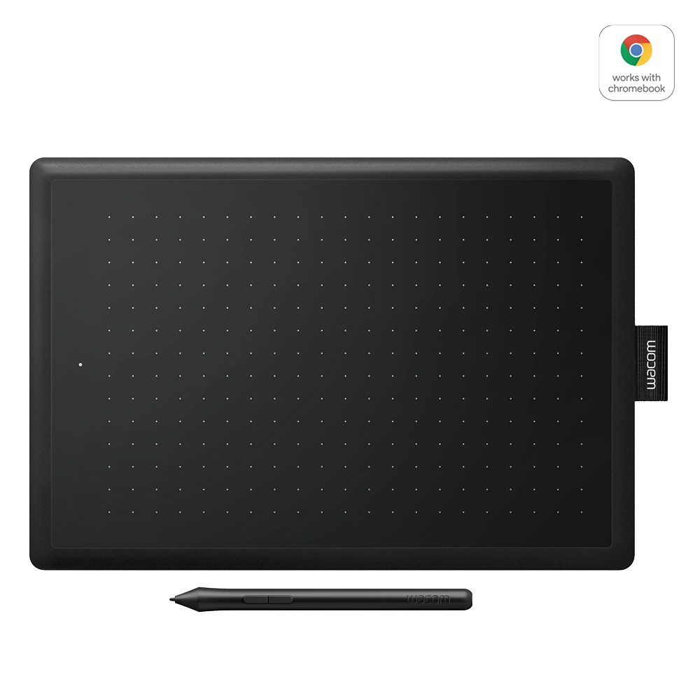 Tablet grafik Wacom One Medium, i zi/i kuq