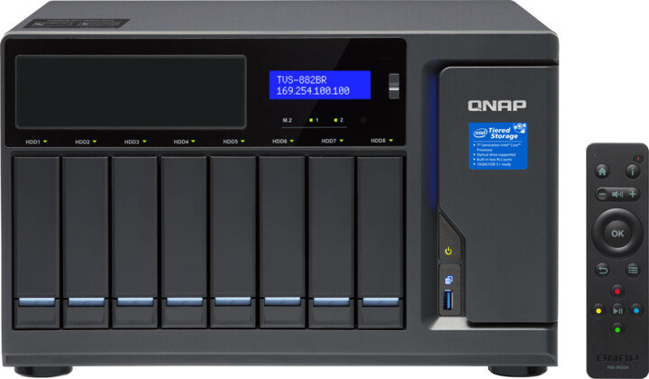 Server QNAP TVS-882BR-i5-16G, 10 HDD slote