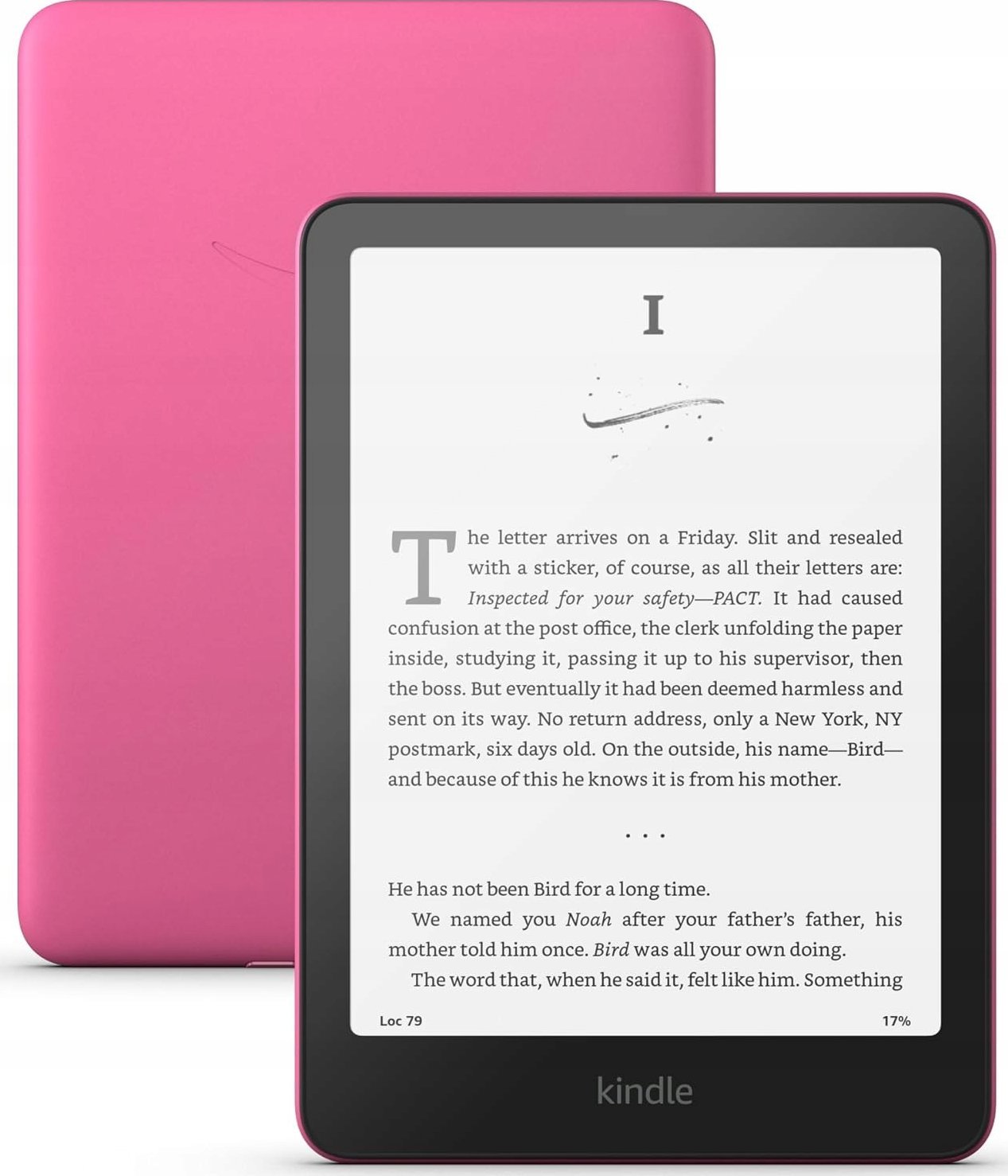 Електронски читач Amazon Kindle Paperwhite 2024, 7\", 16GB, розова