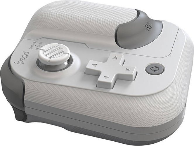 Kontroller iPega Ipega pad me mbajtëse për celular, i bardhë
