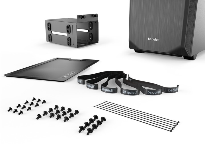 Kasë kompjuterike Be quiet! Pure Base 500, e zezë