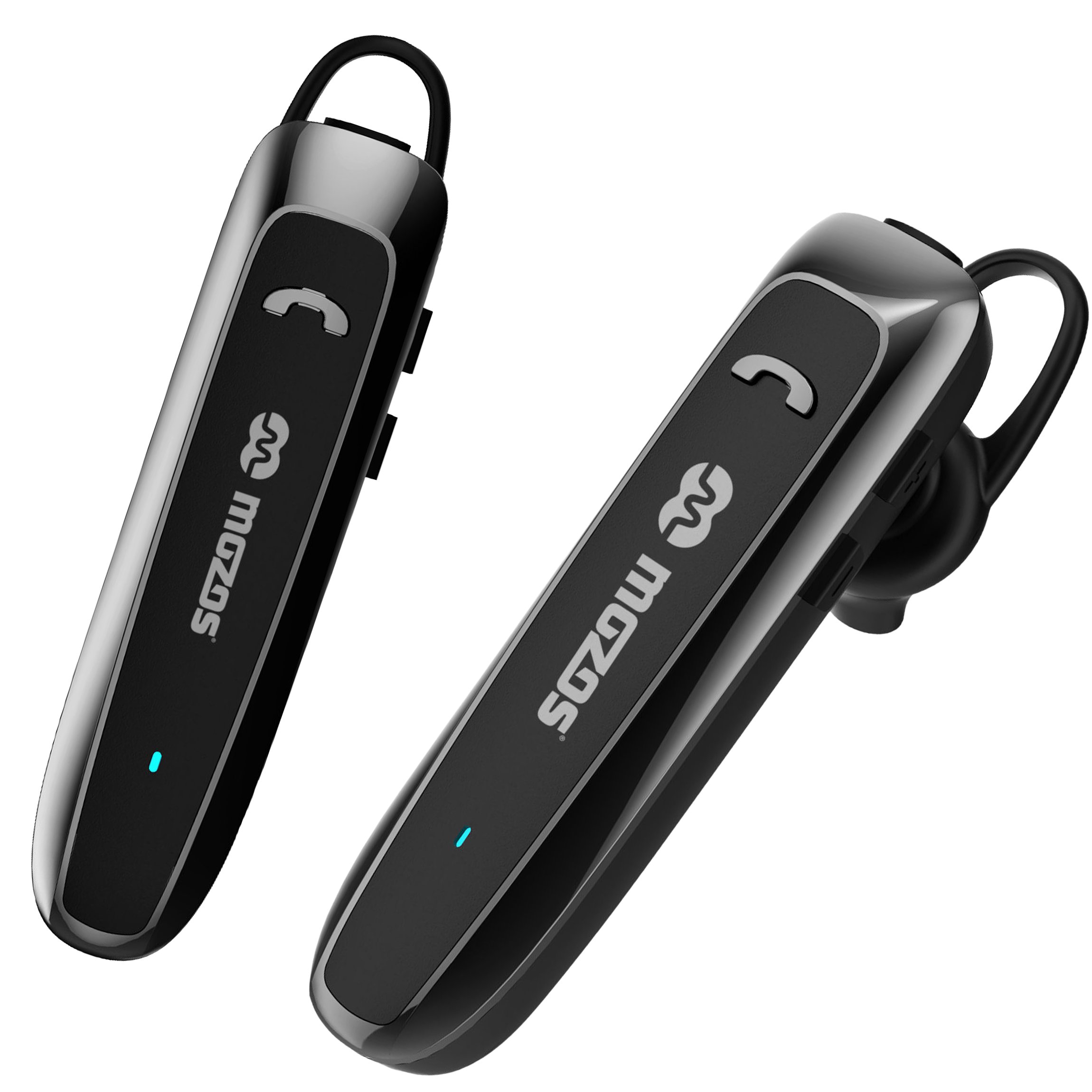 Kufje Bluetooth Mozos F8, për thirrje, BT 6.0, e zezë