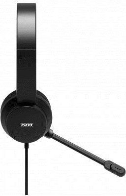 Kufje Port Designs 901605, over ear, USB, të zeza
