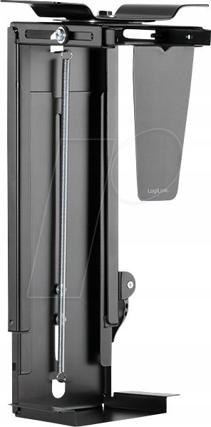 Mbajtëse CPU LogiLink EO0030, montim nën tavolinë, rrotullim 360°, e zezë