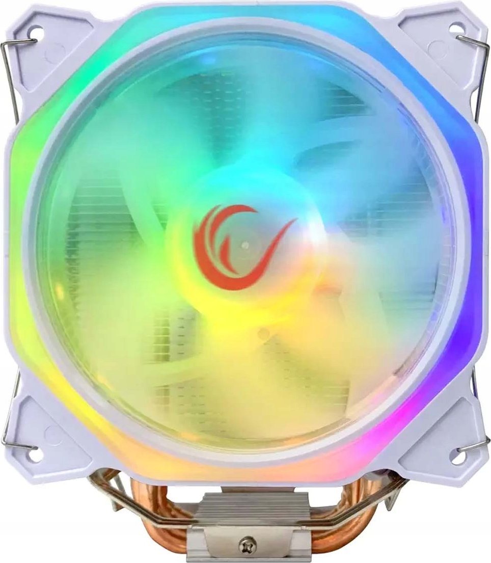 Ftohës CPU Rampage Octagon C50, ventilator 120 mm, TDP 165W, i bardhë