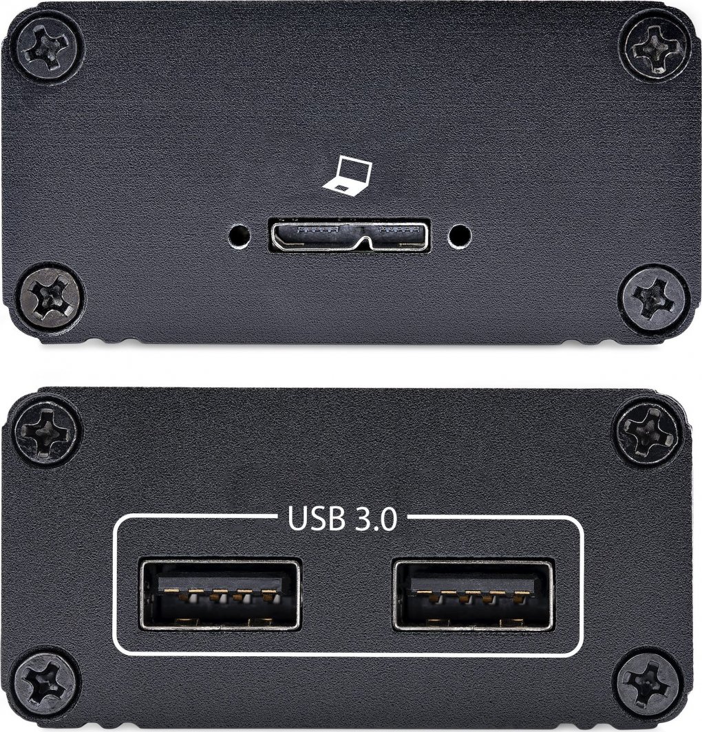 Zgjerues USB 3.0 StarTech.com, 2 porta, deri 350m mbi fibër optike OM3, LC në LC