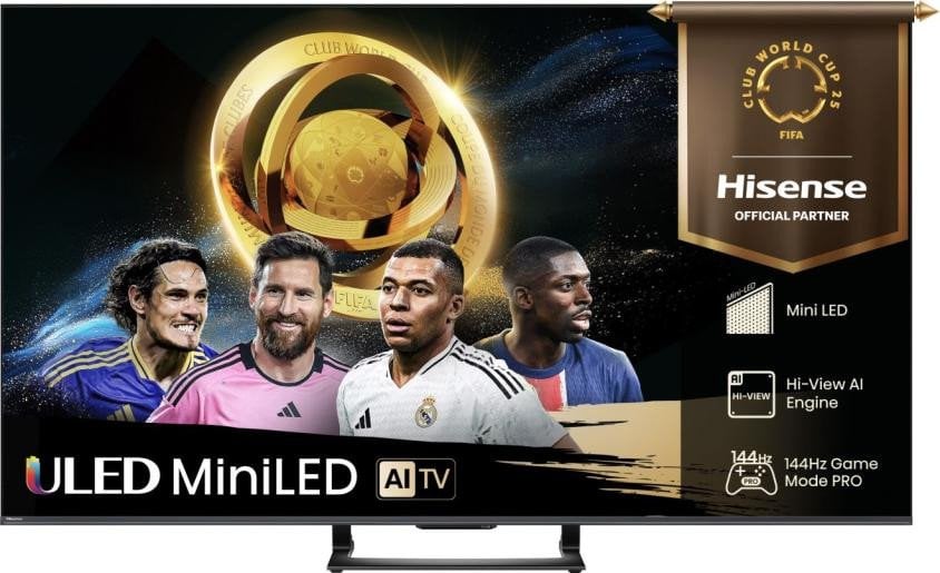 Televizor Hisense 75U7Q, 75", 4K ULED, 144Hz, Smart, i zi