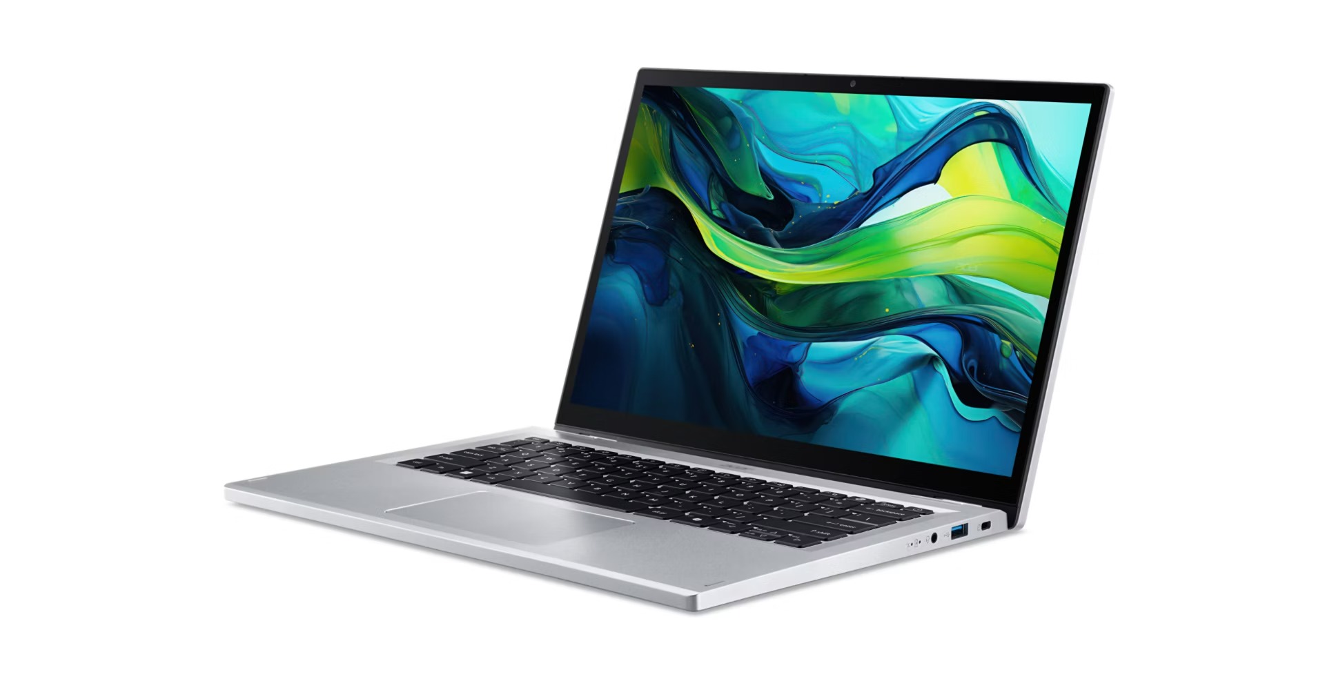 Laptop Acer Aspire Go Spin 14, 14" WUXGA, Intel N‑Series, 16 GB RAM, 512 GB SSD, i argjendë