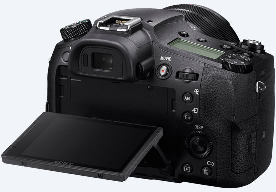 Kamerë Sony Cybershot DSC-RX10M4, e zezë