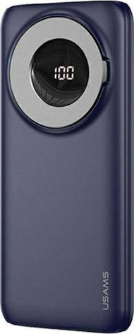 Powerbank Usams PB62, 10000mAh, 22.5W PD, blu e errët