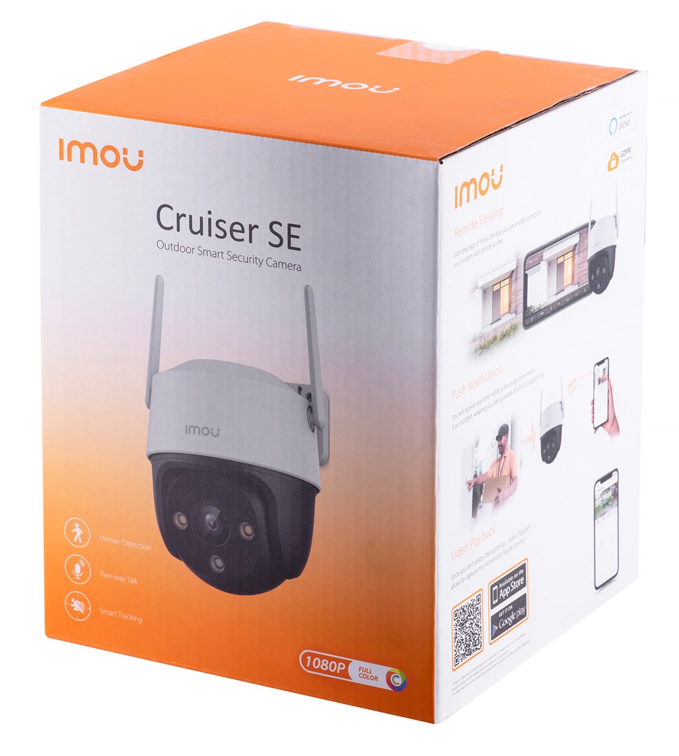 Kamerë IMOU Cruiser SE, 1080P H.265 Wi-Fi P&T, e bardhë