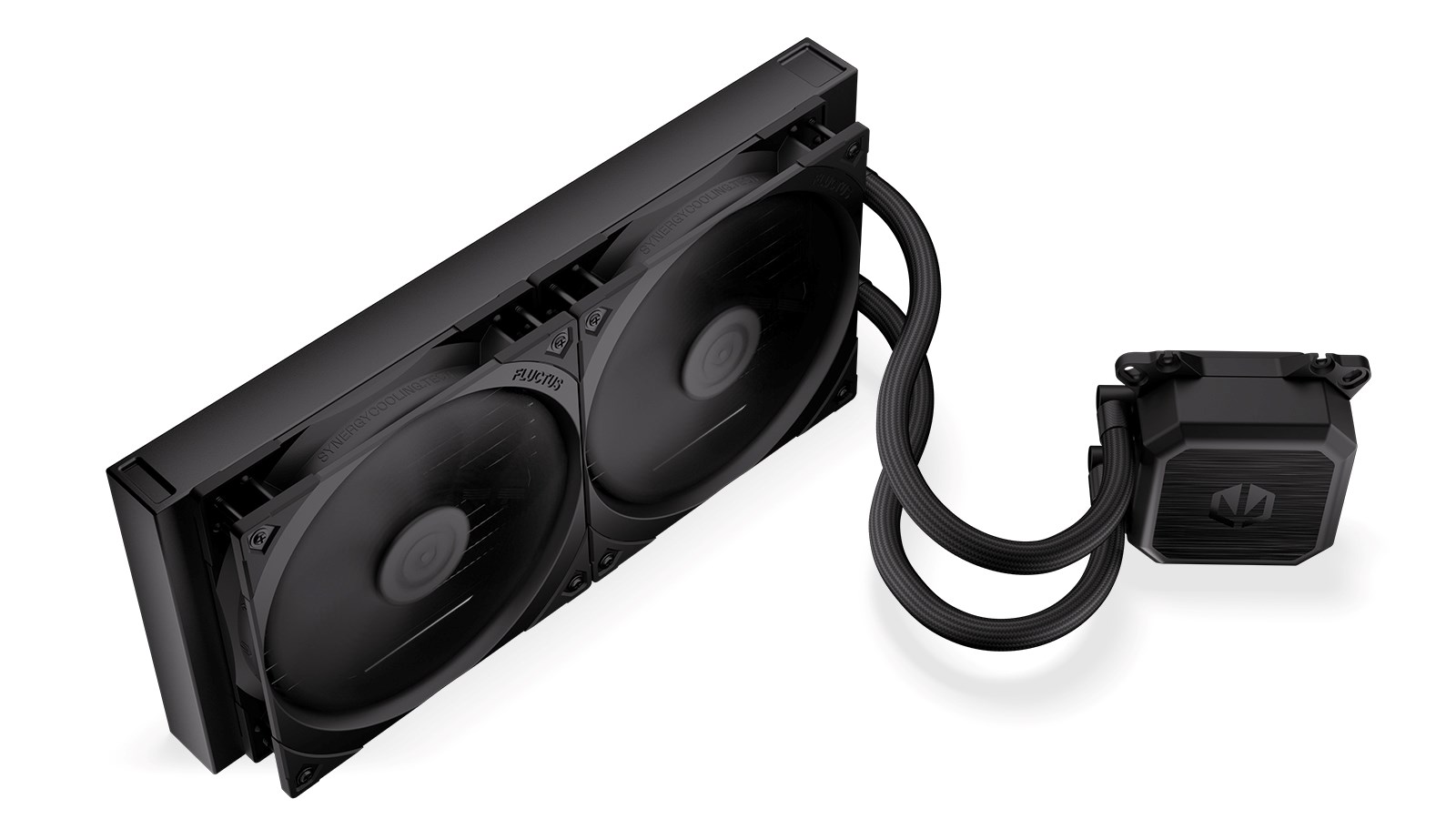 Ftohës me ujë ENDORFY Navis F280, 280 mm, 140 mm, e zezë 