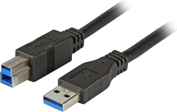 Kabllo EFB USB-A në USB-B, 1.8m, e zezë
