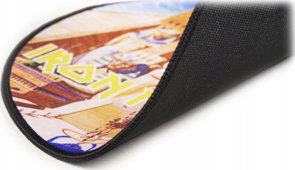 Mousepad gaming SUPERDRIVE Iron Maiden Powerslave, 30x30 cm, shumëngjyrësh