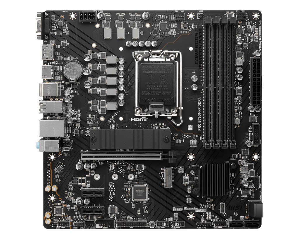 Pllakë amë MSI PRO B760M-P - Intel B760
