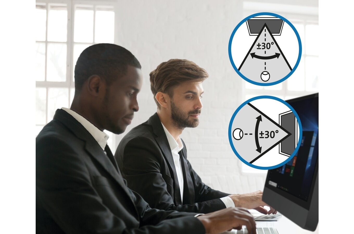 Filtër privatësie Kensington PLG, 13.3", 16:10, i zi