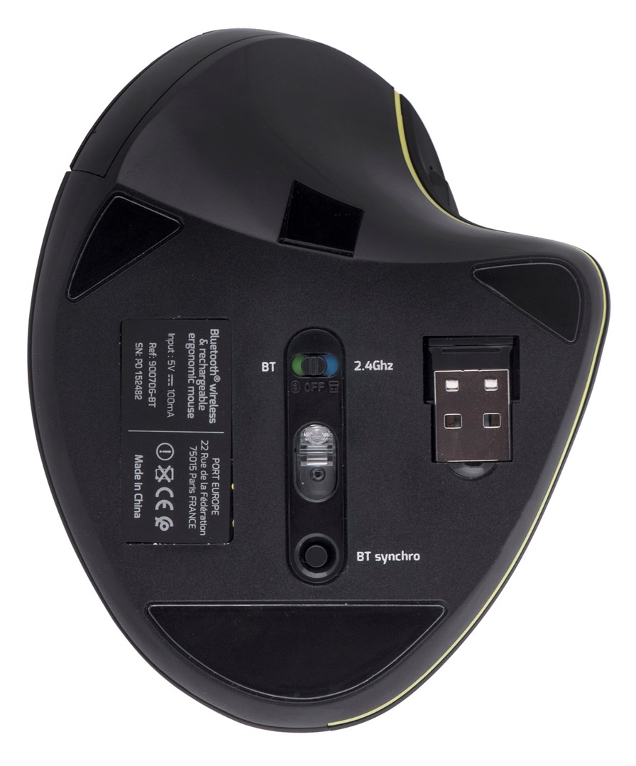 Maus Port Designs 900706-BT, RF Wireless+Bluetooth, i zi