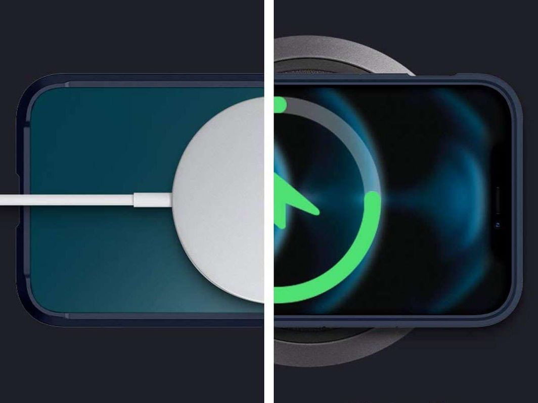 Mbrojtëse e pasme Spigen Ultra Hybrid për iPhone 12/12 PRO, e kaltër e mbyllët