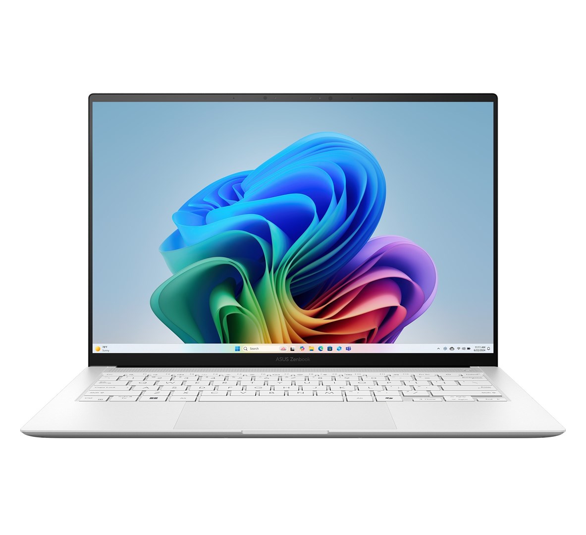 Laptop Asus Zenbook S 14 OLED UX5406SA, 14", Intel Core Ultra 7 258V, 32GB RAM, 1TB SSD, i bardhë