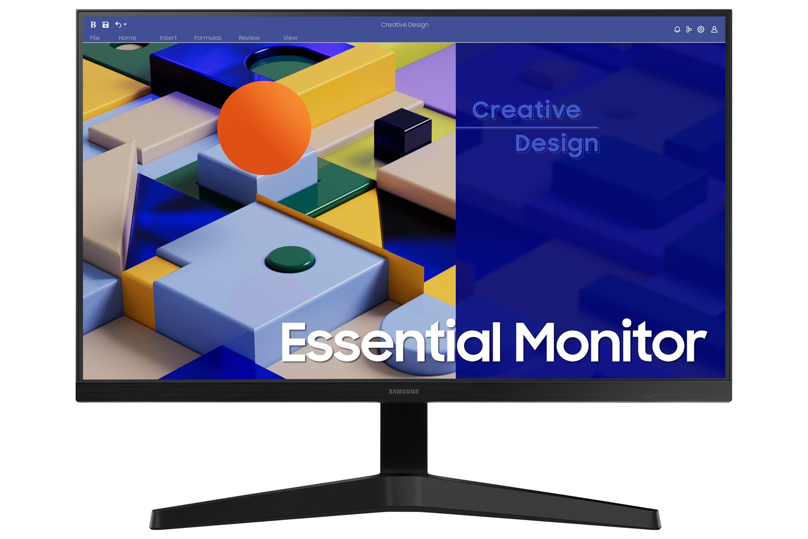 Monitor Samsung S27C312EAU, 27", 1920 x 1080, Full HD, 75 Hz, i zi