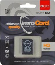 Kartë memorie Imro MicroSDHC, 8 GB
