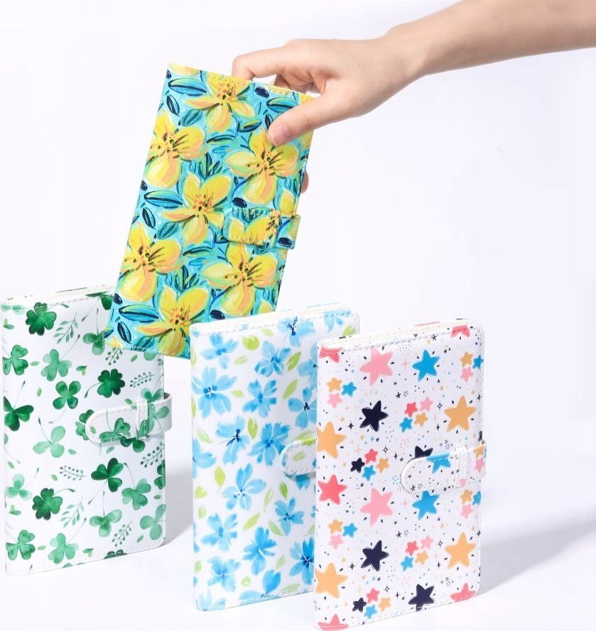 Set këllëf dhe album LoveInstant për Fujifilm Instax Mini 11, 96 foto, model Daffodils