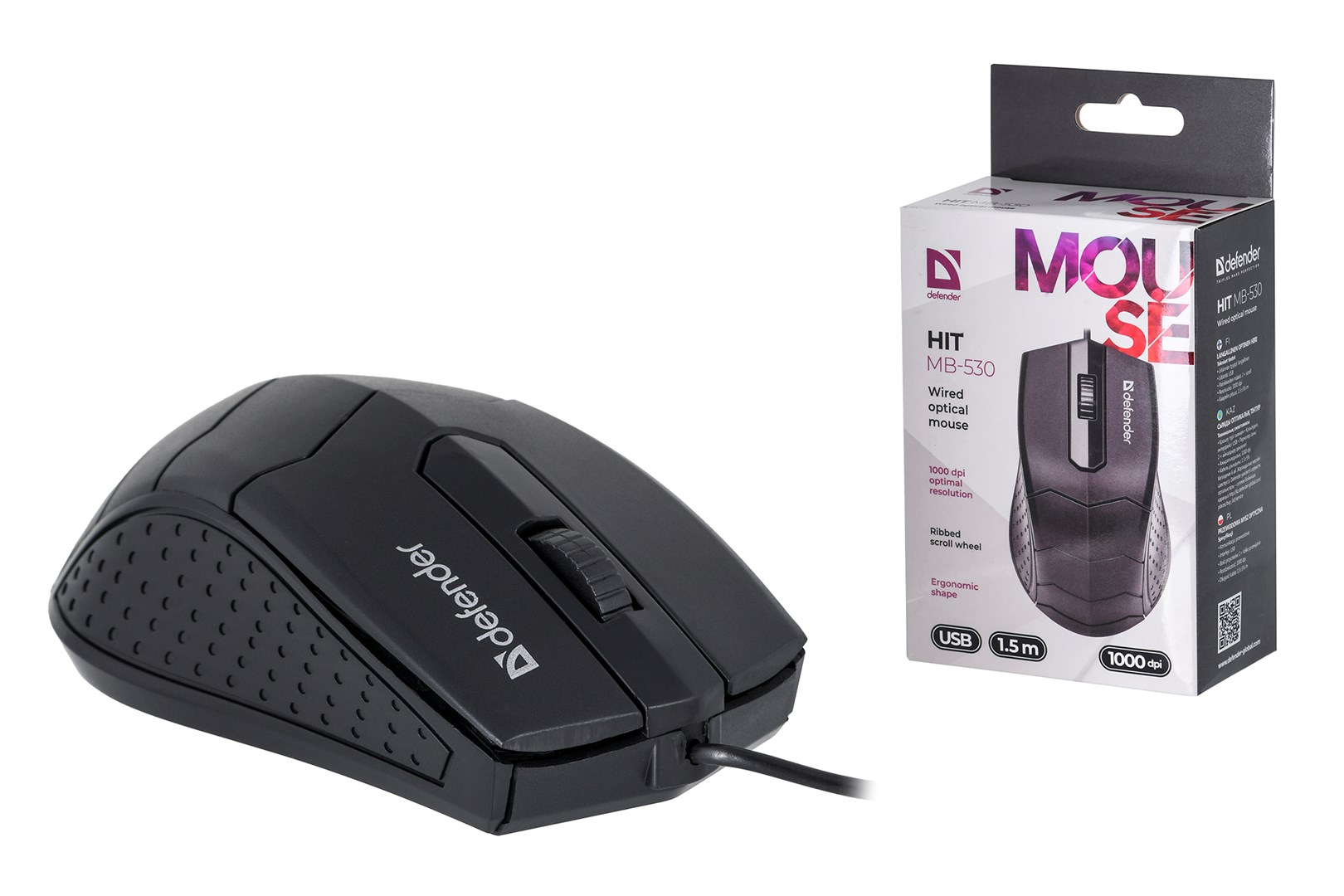 Maus Defender MB-530, USB, i zi