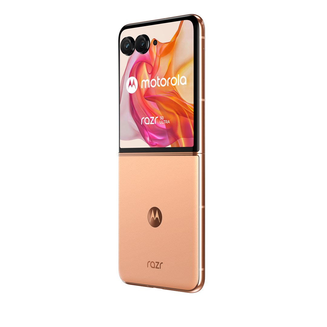 Celular Motorola Razr 50 Ultra, 6.9", 512GB, 12GB RAM, portokalli