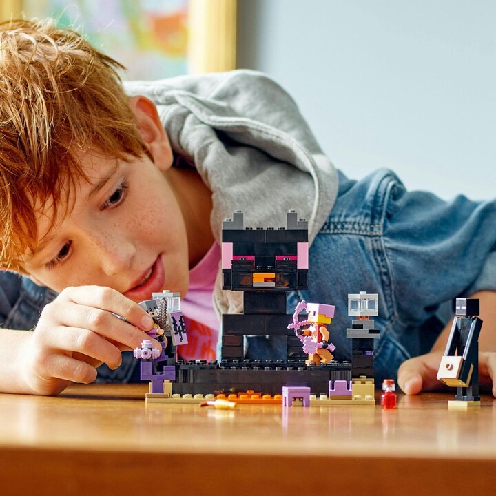 Set LEGO® Minecraft 21242 End Arena, 252 pjesë