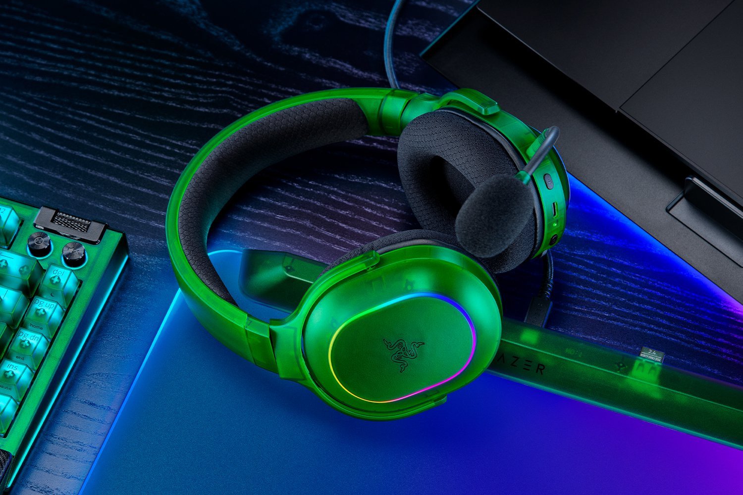 Kufje gaming Razer Barracuda X Chroma, wireless, Bluetooth, të zeza