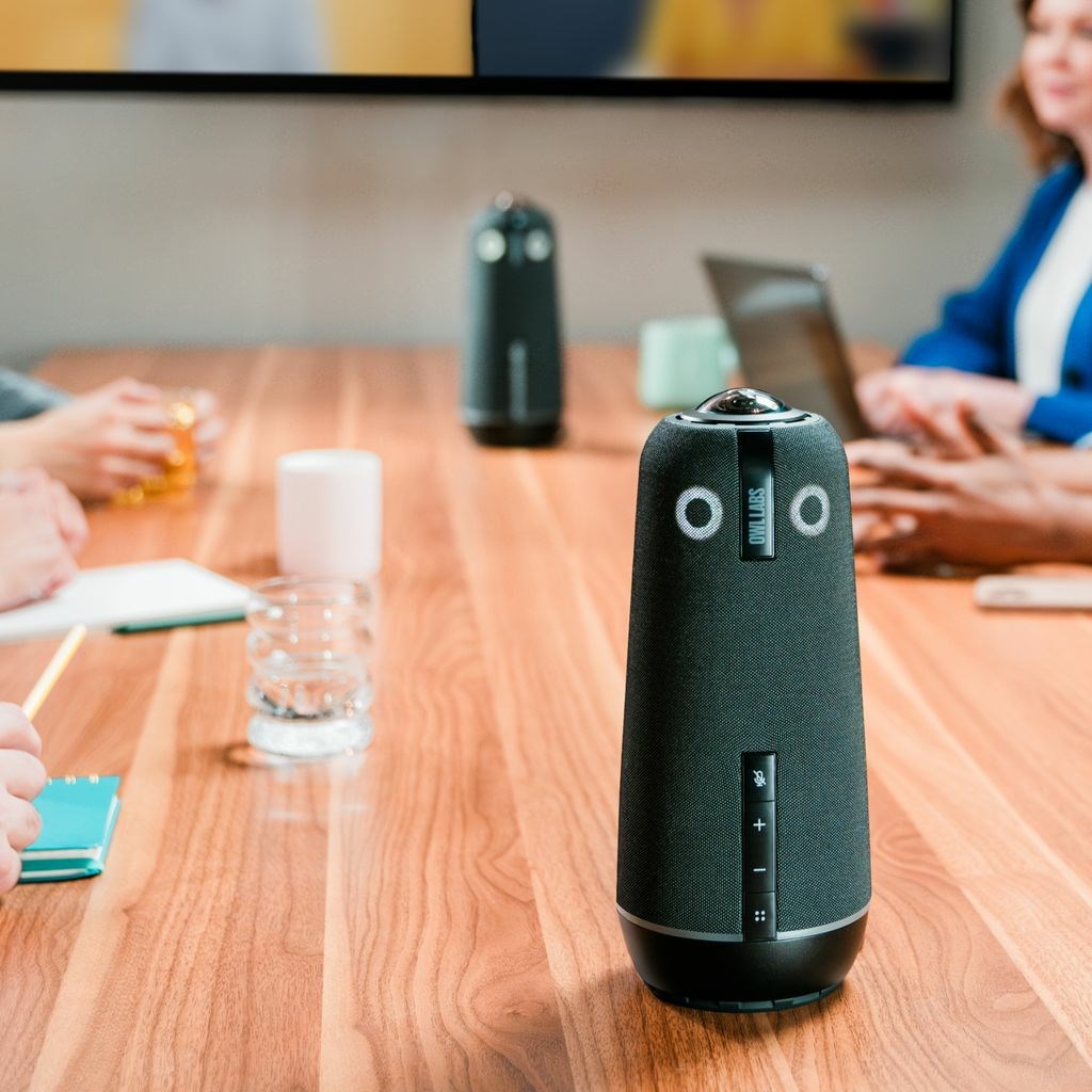 Kamerë dhe altoparlant Owl Labs Meeting Owl 4+, 360°, i hirtë