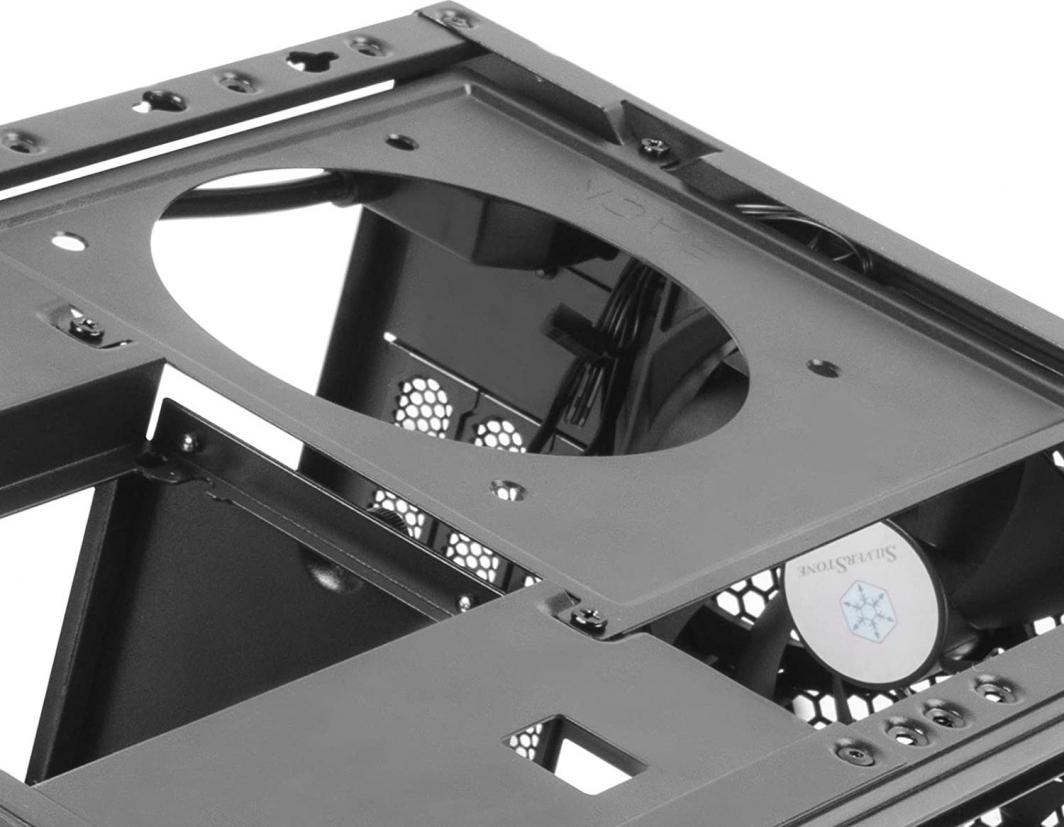 Kasë SilverStone Sugo 15, e zezë, Micro Tower