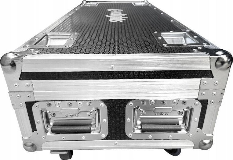 Kuti transporti Evolights Lumen Pix Bar Case 4IN1, për 4 shiritë LED, me rrota, e zezë