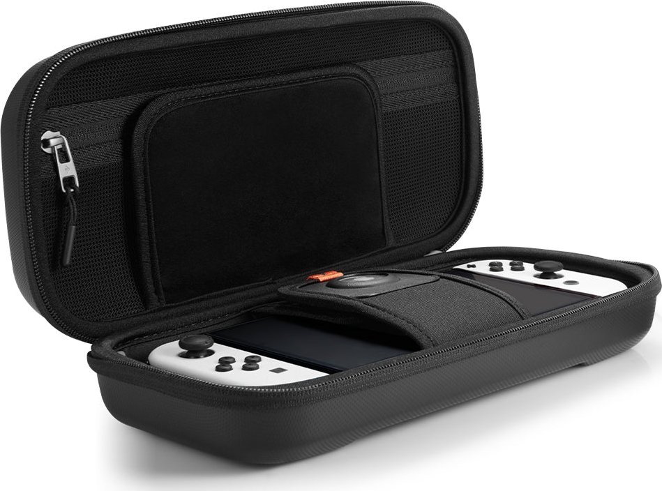 Çantë mbrojtëse Spigen Rugged Armor Pro Pouch, për Nintendo Switch dhe Switch OLED, e zezë