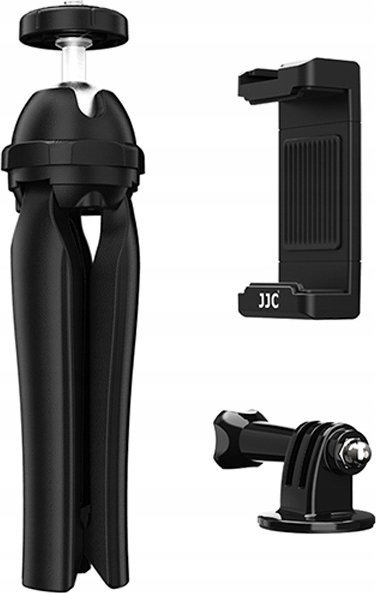 Mini tripod JJC TP-MT1K, komplet me 3 aksesorë, i zi