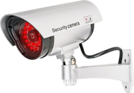 Kamerë dummy tubolare Silver AT-2B-S, 30 LED, argjendtë