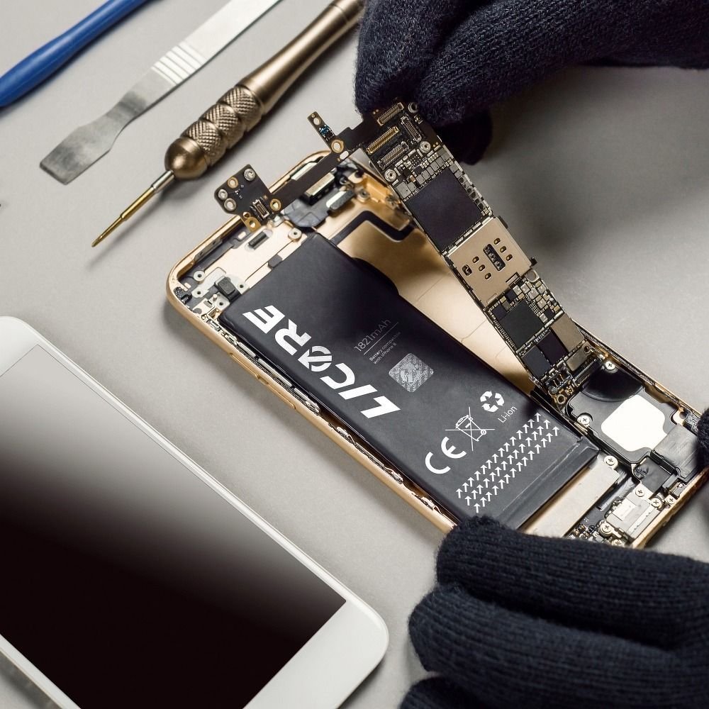 Bateri Licore për iPhone 8 Plus, 2691 mAh, Li-ion, e zezë