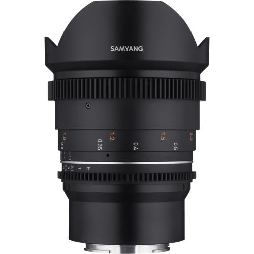 Lente Samyang 4/3 14mm f / 3.1 MF MK2 MFT VDSLR