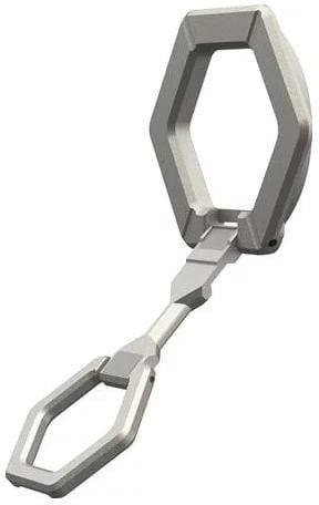 Unazë magnetike për telefon UAG Magnetic Ring Stand, rrotullim 360°, titanium