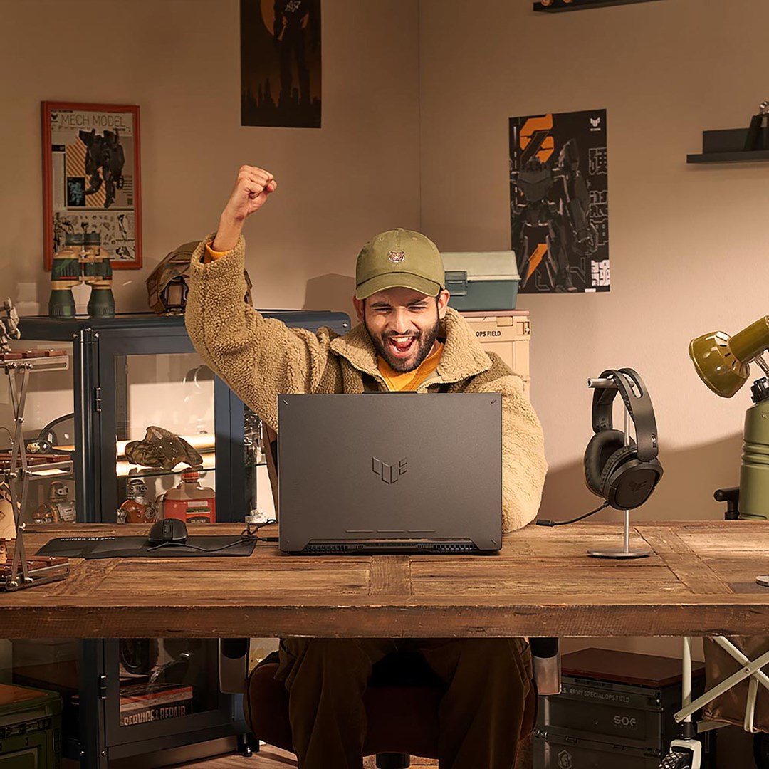 Laptop ASUS TUF Gaming A16 FA607NU-R5165W, 16", AMD Ryzen 5 7535HS, 16GB DDR5, 512GB SSD, NVIDIA GeForce RTX 4050, i hirtë