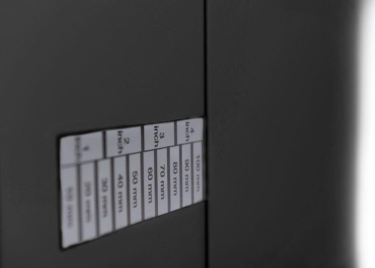 Ѕиден рам за рек Digitus, 19\", прилагодлива длабочина, црна