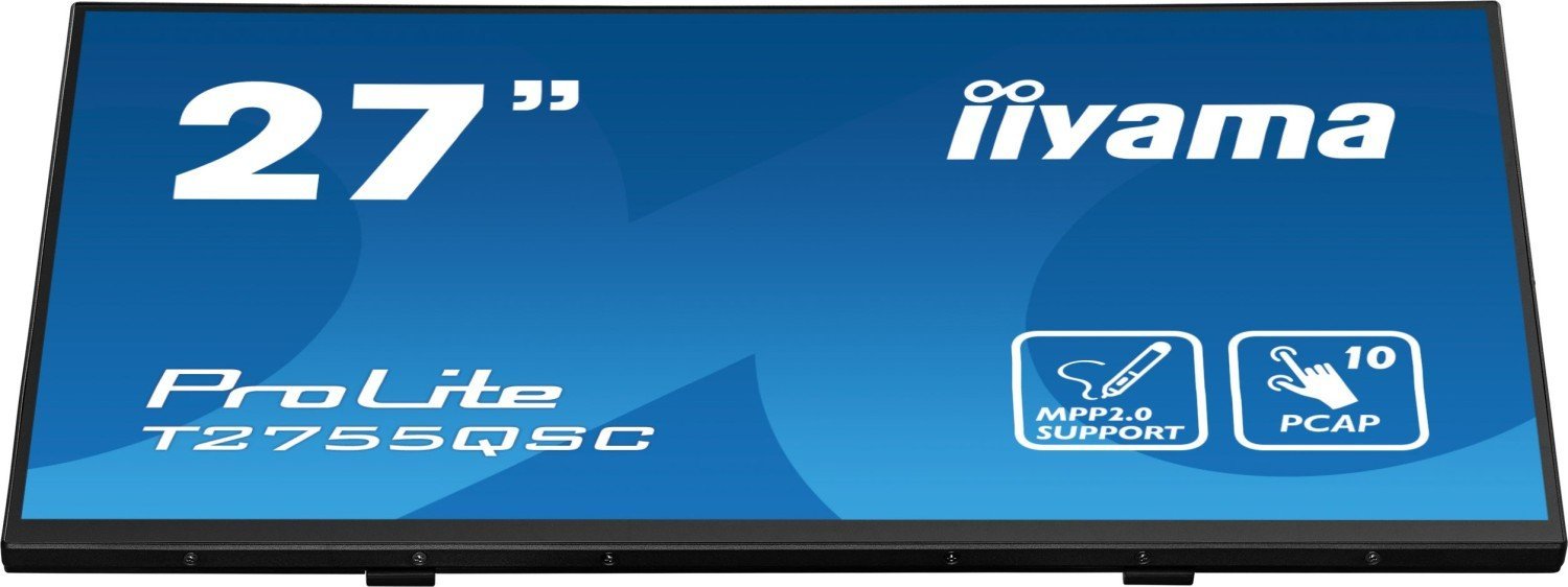 Monitor iiyama ProLite T2755QSC, 27", WQHD, me prekje, i zi