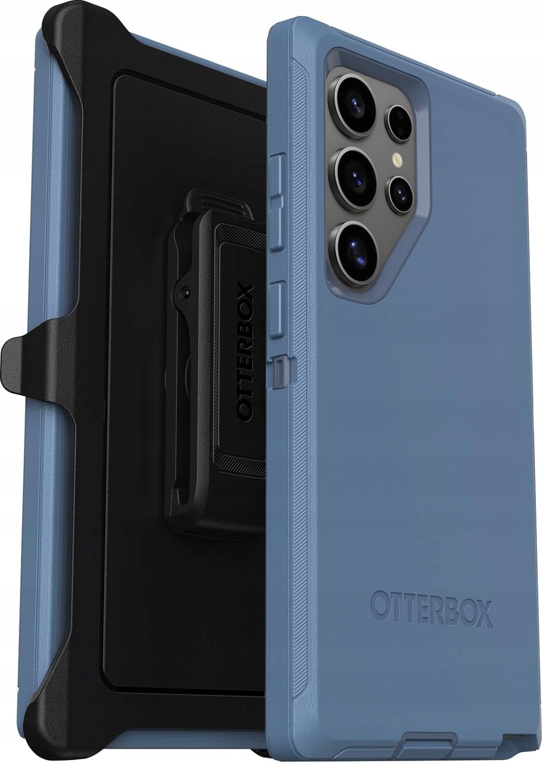 Mbulesë telefoni OtterBox Defender Samsung Galaxy S24 Ultra, rezistente ndaj rënieve, e zezë